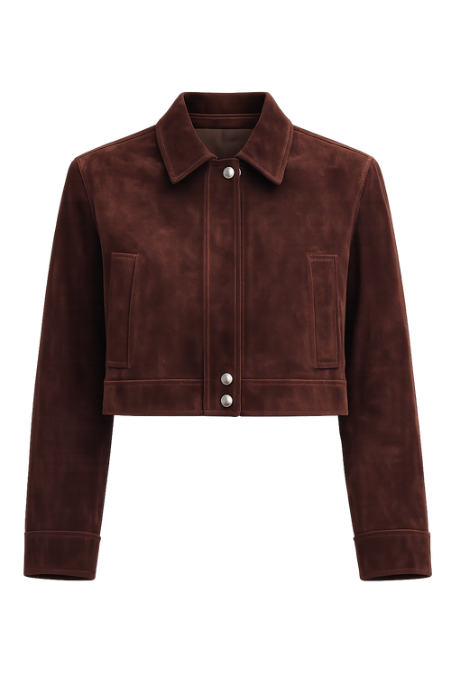 Siena Suede Cropped Jacket