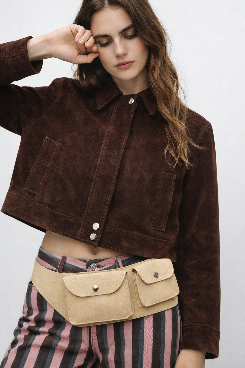 Siena Suede Cropped Jacket